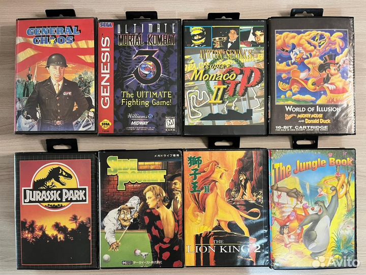 Биг бокс Sega, лицензия, сборники