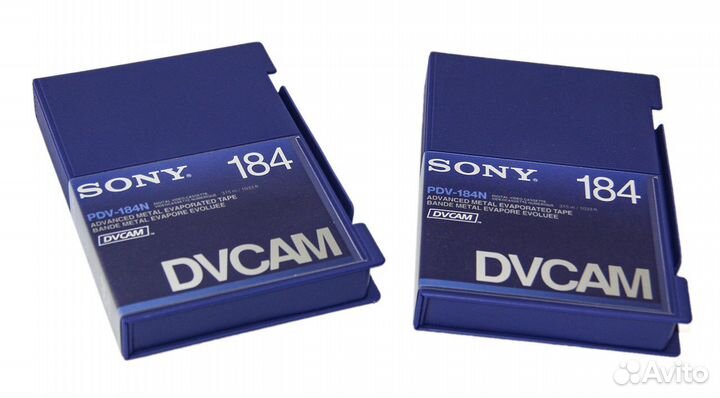 Видеокассеты sony dvcam 184