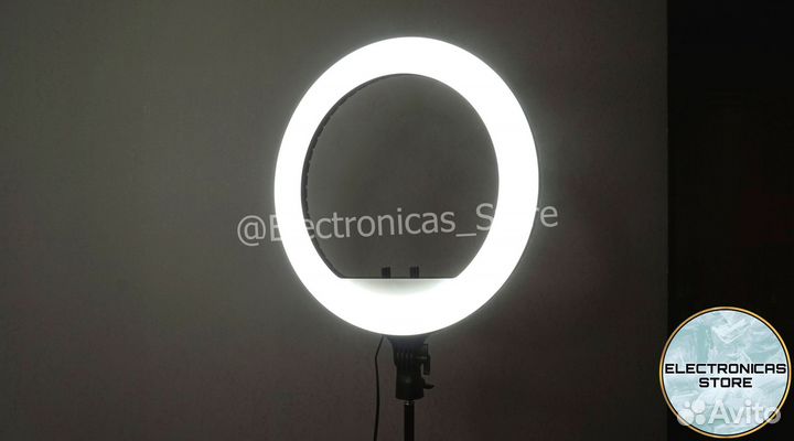 Кольцевая Лампа 45см Ярко-Облакотная Новая