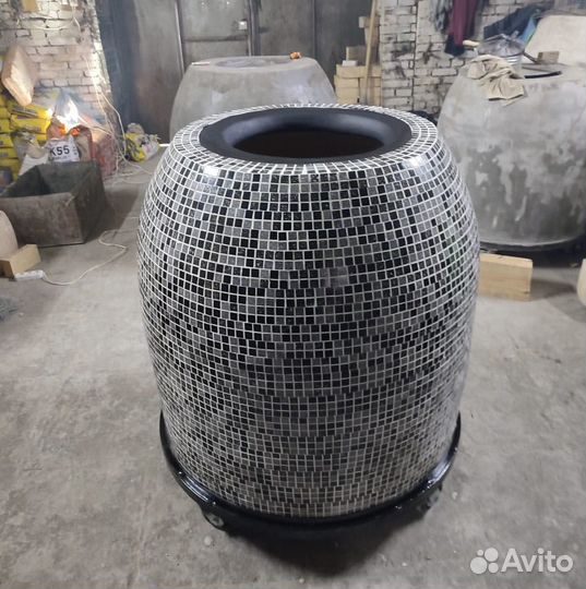 Тандыр электрический глиняный