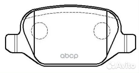 Колодки тормозные alfa romeo/lancia 147/lybra 99