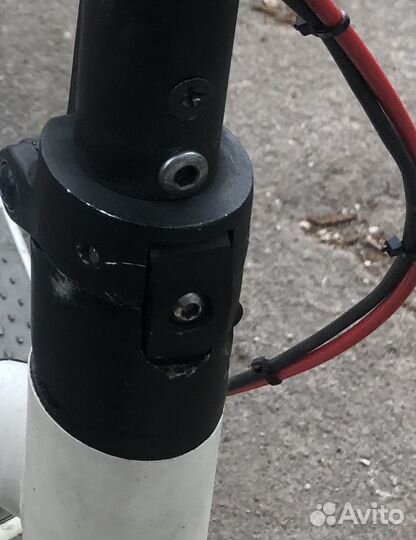 Самокат электрический на запчасти