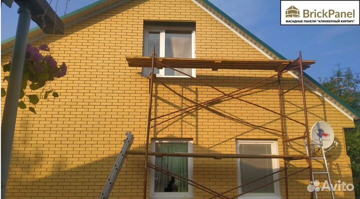 Фасадные панели. Декор клинкерный кирпич