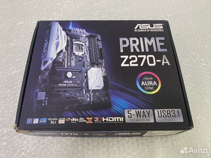 Материнская плата Asus prime z270-A