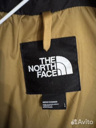 The north face пуховик