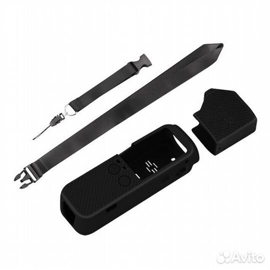 Силиконовый чехол + шнурок на шею для DJI Pocket 2