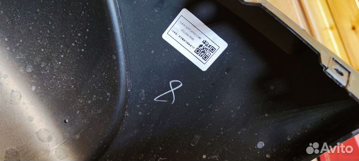 Haval джулион 2024, задняя накладка бампера