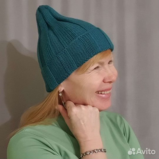 Вязаные шапки-тыковки