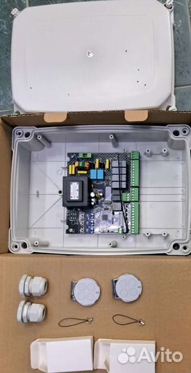 Для распашных ворот автоматика