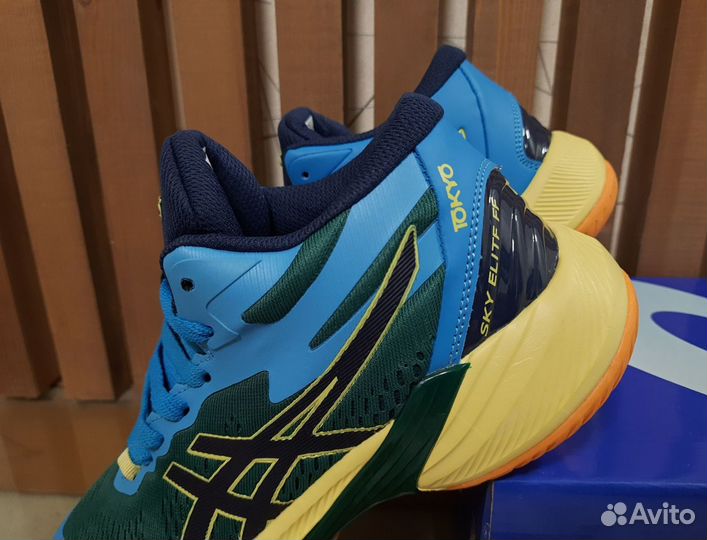 Кроссовки Asics волейбол 40-44 артикул 723 синий