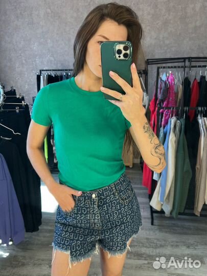 Женские джинсовые шорты 46