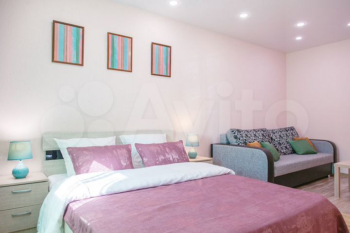 1-к. квартира, 54 м², 1/9 эт.