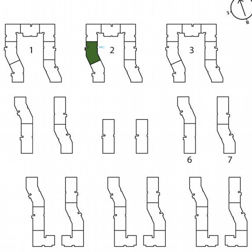 Квартира-студия, 29 м², 3/3 эт.