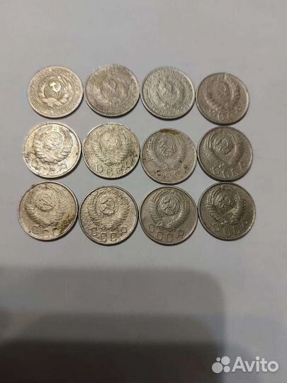 10, 15 копеек СССР, ранние советы