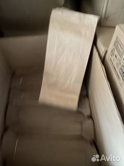 Пакеты бумажные крафт 140*60*300 100шт/уп оптом