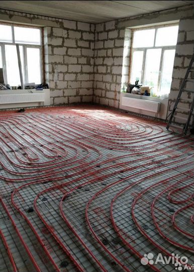 Теплые водяные полы