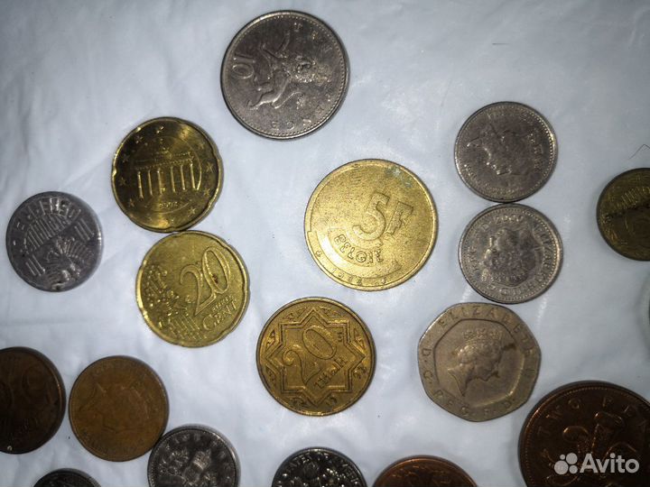 Коллекция монет разных стран