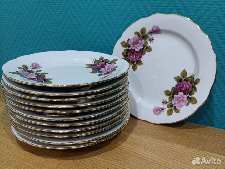 Тарелки мелкие десертные