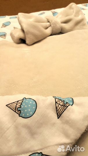 Конверт одеяло на выписку весна-осень