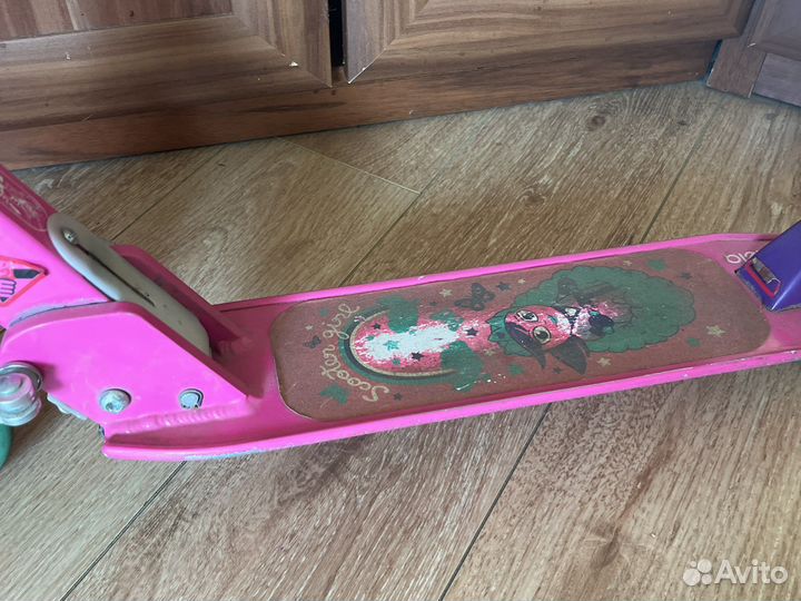 Самокат детский двухколесный бу