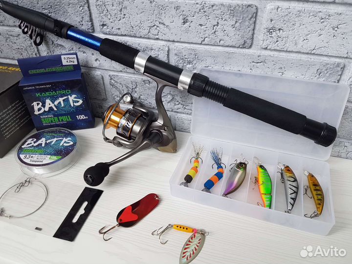 Набор спиннинг с катушкой