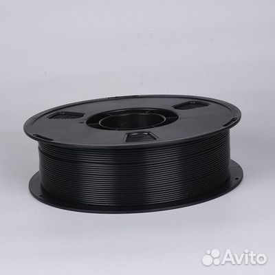 PLA plus пластик Wan plast черный 1.75 мм 1 кг