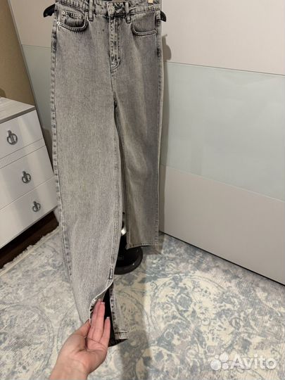 Джинсы с разрезами lime (38) (S) оригинал