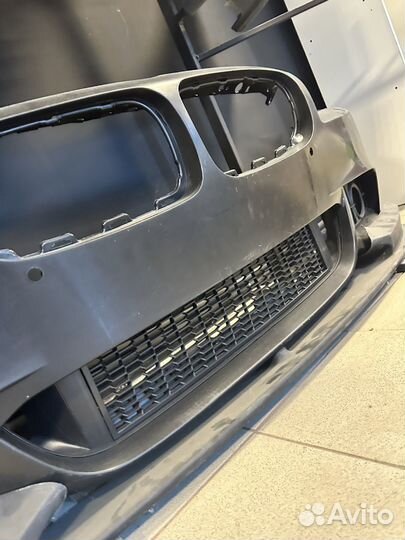 Bmw f10 передний бампер m pac м тех