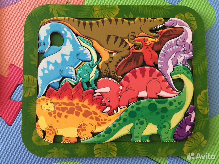 Деревянные пазлы для детей