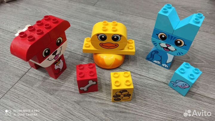 Три набора lego дупло. Оригинал