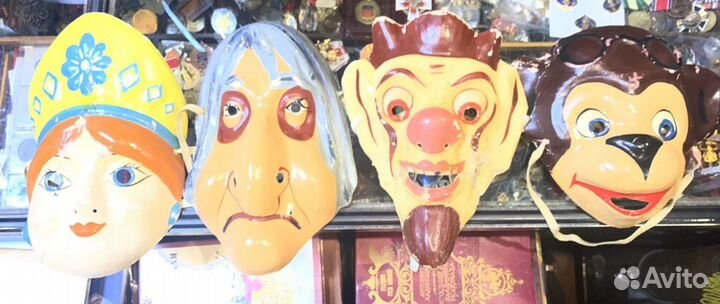 Маски объёмные из картона цена за 1 шт