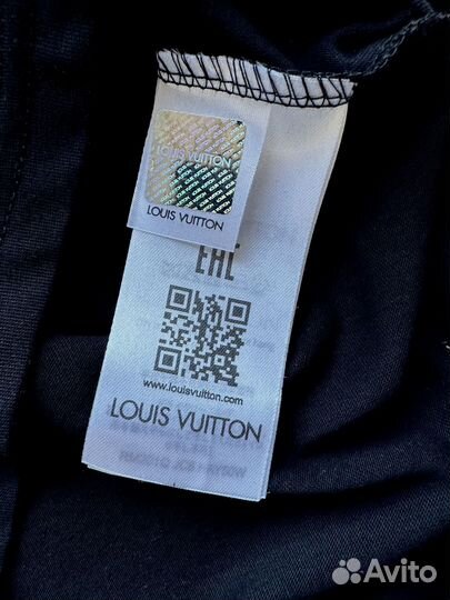 Футболка Louis Vuitton черная S M L XL XXL