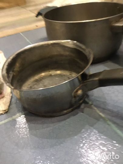 Ковш и кастрюля