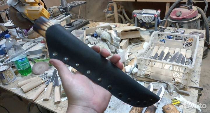 Нож кованый ручной работы