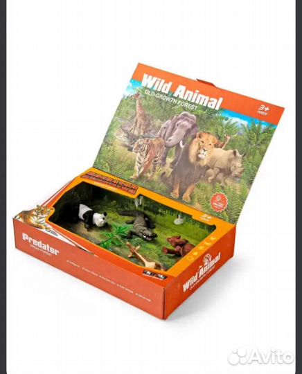 Набор фигурок Коллекция диких животных