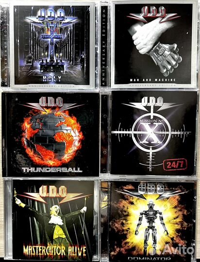 Музыкальные cd диски U.D.O. (Udo Dirkschneider)