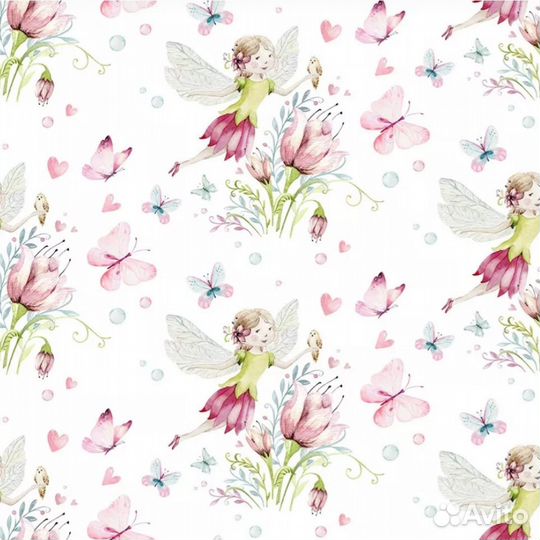 Папка для вышивки (травы, цветы) Nurge 2