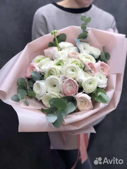 Ранункулюсы цветы букет