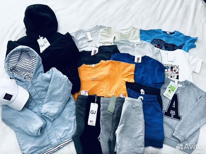 Пакет вещей на мальчика 110-116