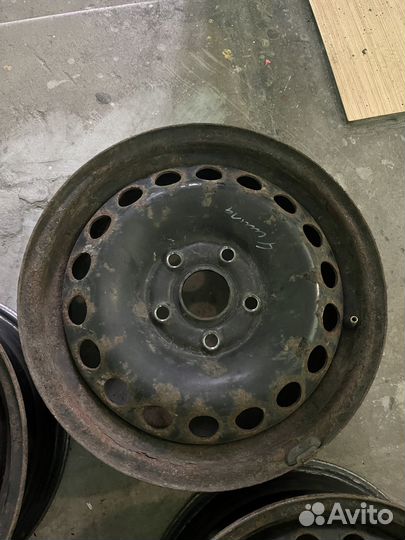 Штампованные диски r15 5x100