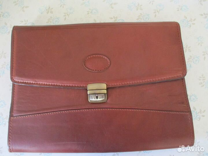 Папка мужская, для документов,натуральная кожа