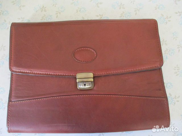 Папка мужская, для документов,натуральная кожа