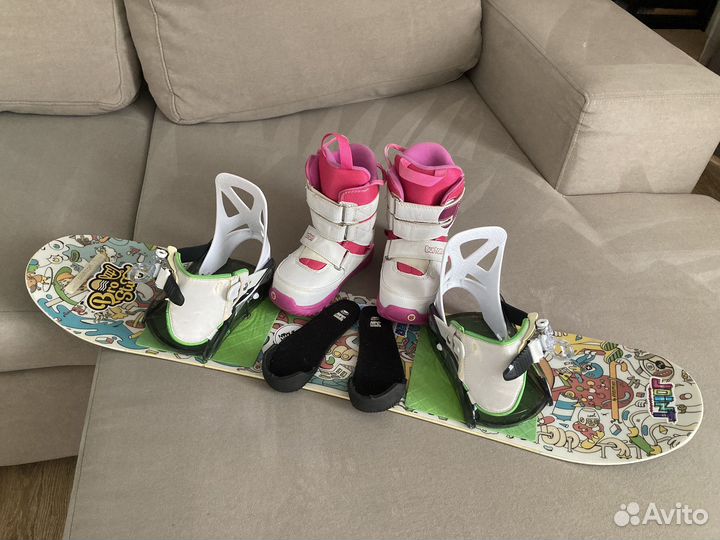 Сноуборд детский burton 90 см