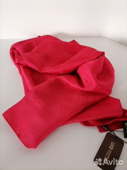 Платок Louis Vuitton,95х95,тонкий шелк