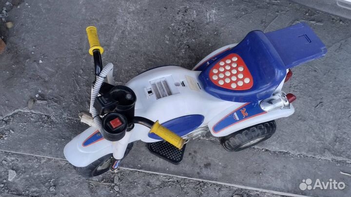 Детский электромотоцикл бу (неисправный)