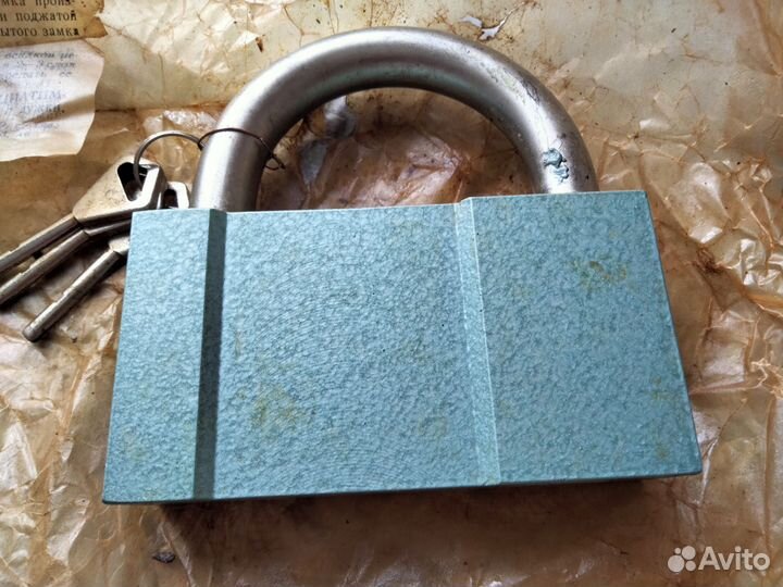 Замок навесной СССР