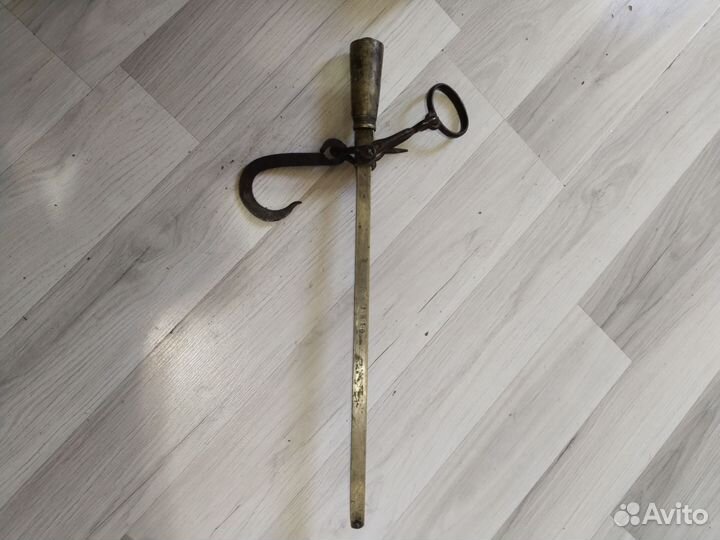 Весы старинные латунный