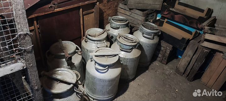 Фляга алюминиевая бу 40л