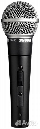 Динамический микрофон shure SM58S(Комплект)