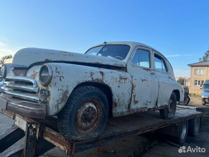 ГАЗ М-20 Победа 2.1 МТ, 1958, битый, 59 612 км